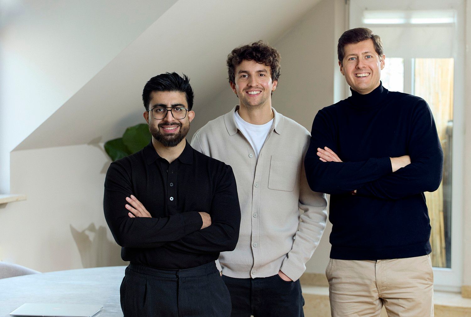 Faisal Mohammadi, Dominic Preiß und Michael Gratz